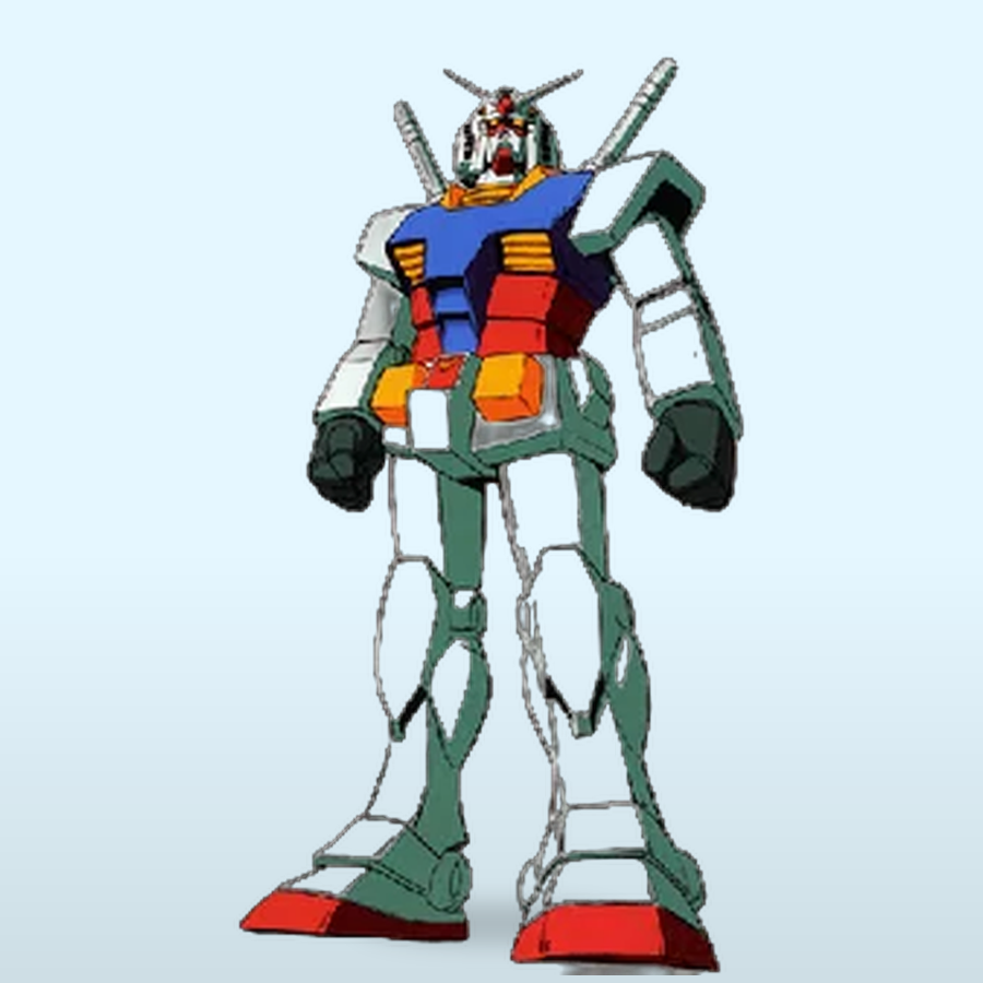 Gundam catalogue art